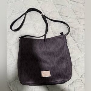 Michael Kors Signature Black Crossbody Bag